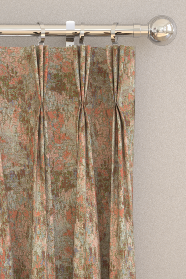Eliasson Curtains - Myrtle / Rust - by Harlequin. Click for more details and a description.