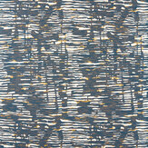 Tissu Oceanic - Lapis / œil de tigre - Harlequin
