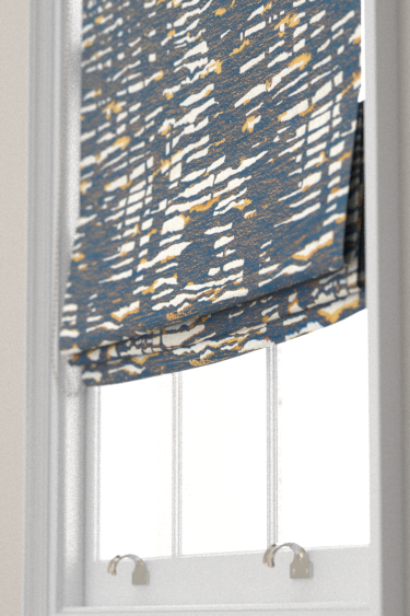 Oceanic Blind - Lapis / Tigers Eye - by Harlequin. Click for more details and a description.