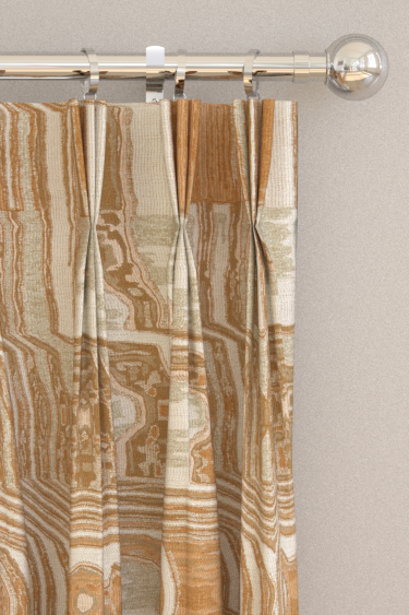 Kiva Curtains - Tigers Eye / Tourmaline - by Harlequin. Click for more details and a description.