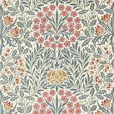 Tissu Daisy & Oak - Garance / sarcelle - Morris