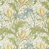 Tissu Lent Lily - Baume de citron - Morris