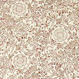 Chamomile Fabric - Russet - by Morris