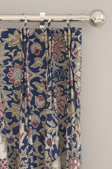 Cortinas Wilton Weave - Añil - de Morris. Haz clic para obtener más detalles y una descripción.