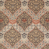 Tissu Norbury Weave - Tabac / roussâtre - Morris