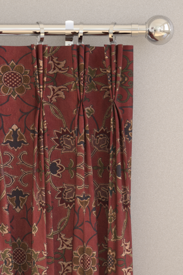 Cortinas Persian Scroll Embroidery - Ciruela - de Morris. Haz clic para obtener más detalles y una descripción.