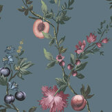 Papier peint Allurium - Denim - Graham & Brown