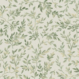 Papier peint Archivist’s Leaf - Sauge - Graham & Brown