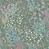 Papier peint Painterly Flora - Vert - Graham & Brown