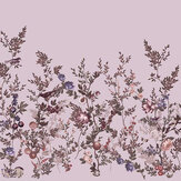 Panoramique Allurium Mural - Rose - Graham & Brown