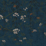 Obassia Mural - Sapphire - by Graham & Brown