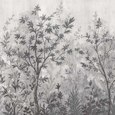 Revestimiento mural Forest in Bloom Mural - Monocromo - de Graham & Brown