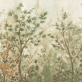 Forest in Bloom Mural - Sage - by Graham & Brown