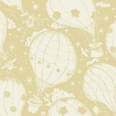 Ballongerna Wallpaper - Straw - by Galerie. Click for more details and a description.