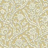 Letti Wallpaper - Light Yellow - by Josephine Munsey