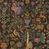 Fable Garden Wallpaper - Multi - by Josephine Munsey