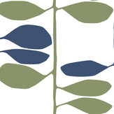 Sculpted Vine Wallpaper - Alpine / Ultramarine - by York. Click for more details and a description.