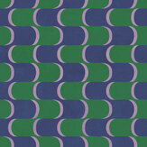 Copacabana Wallpaper - Cobalto - by Tres Tintas