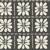 Mimosa Fleur Wallpaper - Carbon Black - by York. Click for more details and a description.