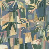 Amazonia Mural - Cobalto - by Tres Tintas