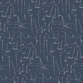 Vermillion Coast Wallpaper - Ultramarine - by York. Click for more details and a description.