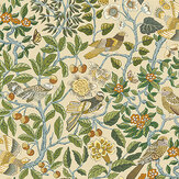 Noise Nextdoor Wallpaper - Cream - by Josephine Munsey