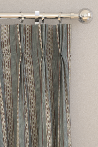 Rideaux Elm Stripe - Jonc   - Morris. Cliquez pour en savoir plus et lire la description.