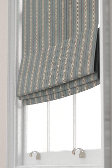 Elm Stripe Blind - Bullrush   - by Morris. Click for more details and a description.