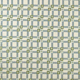 Wisley Weave Fabric - Indigo / Artichoke - by Morris