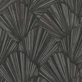 Allegra Geo Wallpaper - Black - by Albany