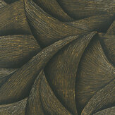 Horn Wallpaper - Charcoal - by Galerie