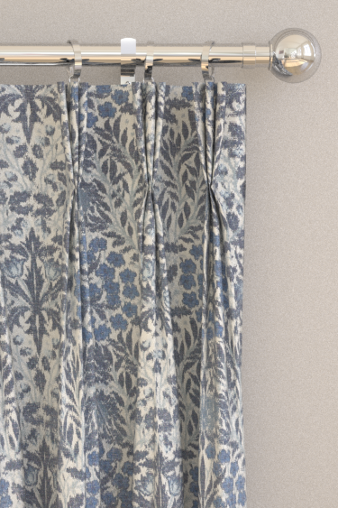 Rideaux Daisy & Oak Warp Print - Indigo - Morris. Cliquez pour en savoir plus et lire la description.