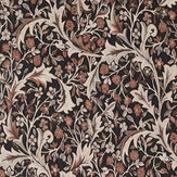 Tejido Clover & Vine Weave - Rojizo - de Morris