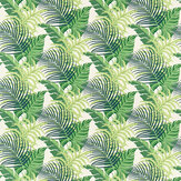 Tejido Manila - Verde/marfil - de Sanderson