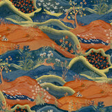 Meadow Hillside Wallpaper - Multi - by Andrew Martin