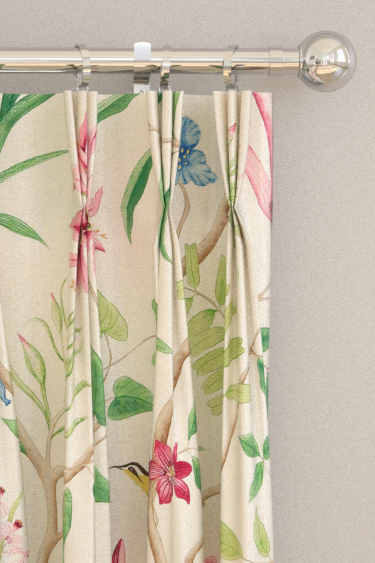 Rideaux Clementine - Chintz - Sanderson. Cliquez pour en savoir plus et lire la description.