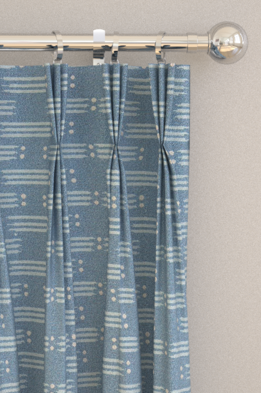 Matchsticks Curtains - Denim - by Scion. Click for more details and a description.