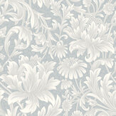 Meadow Wallpaper - Blue - by Today Interiors