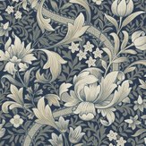 Merton Wallpaper - Ink - by Today Interiors