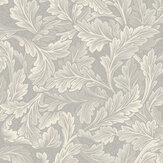Leaf Wallpaper - Grey - by Today Interiors
