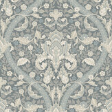 Kelmscott Wallpaper - Blue Grey - by Today Interiors
