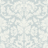 Enchanted Forest Wallpaper - Soft blue - by Today Interiors