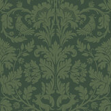 Enchanted Forest Wallpaper - Forest Green - by Today Interiors