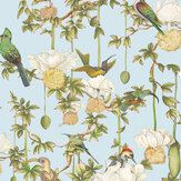 Papier peint Baobab Botanica - Bleu ciel - Cole & Son
