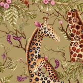 Papier peint Royal Giraffe - Safari - Cole & Son