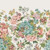Panoramique Lavington Blooms Mural - Multicolore - Laura Ashley