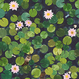 Revestimiento mural Lily Pads - Hopper - de Little Greene