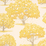Magnolia Blossom Wallpaper - Indian Yellow - by Little Greene