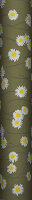 Moon Daisies Wallpaper - Olive Colour - by Little Greene