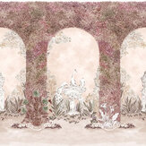 Alcazar Mural - Rosado - by Coordonne